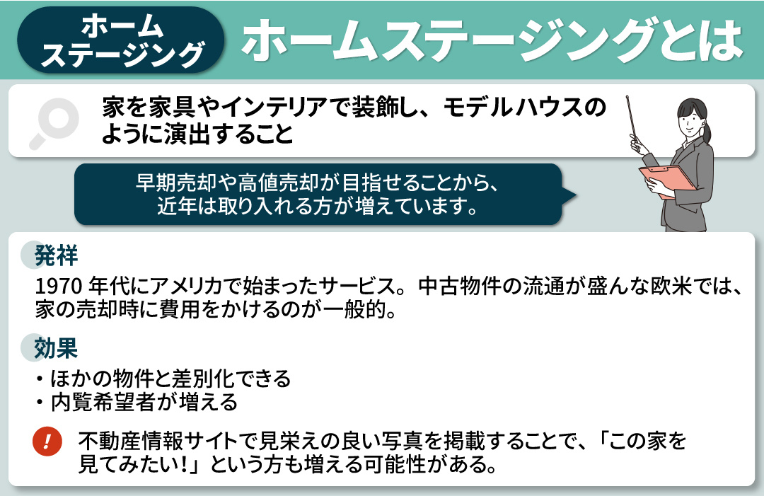 家の売却時に検討したいホームステージングとは