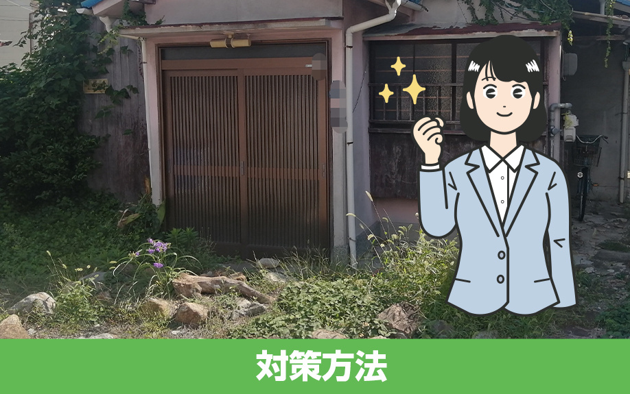 空き家で伸び放題になっている雑草の対策方法