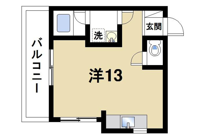 クレアーレ学園前の間取り図3