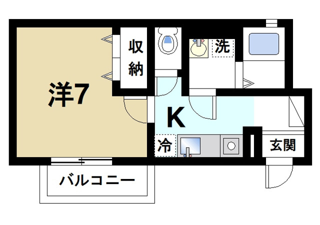 グランシャリオ(三碓)の間取り図2
