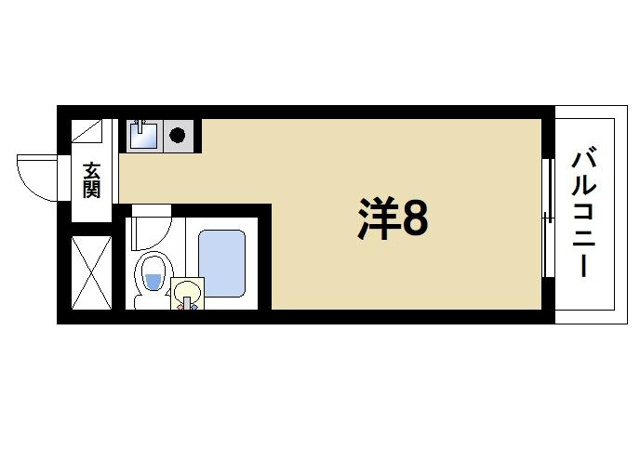 ハピネスハウス郡山Ⅰの間取り図1