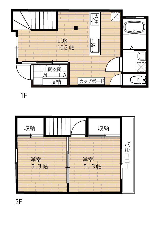 間取り図 聚楽廻「白壁の家」