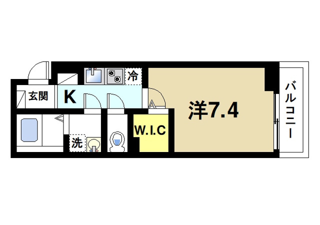 コモドビラNⅠの間取り図2