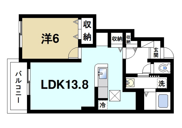 カルムアルシオンの間取り図1
