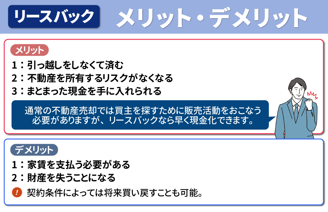 リースバックのメリット・デメリットとは?