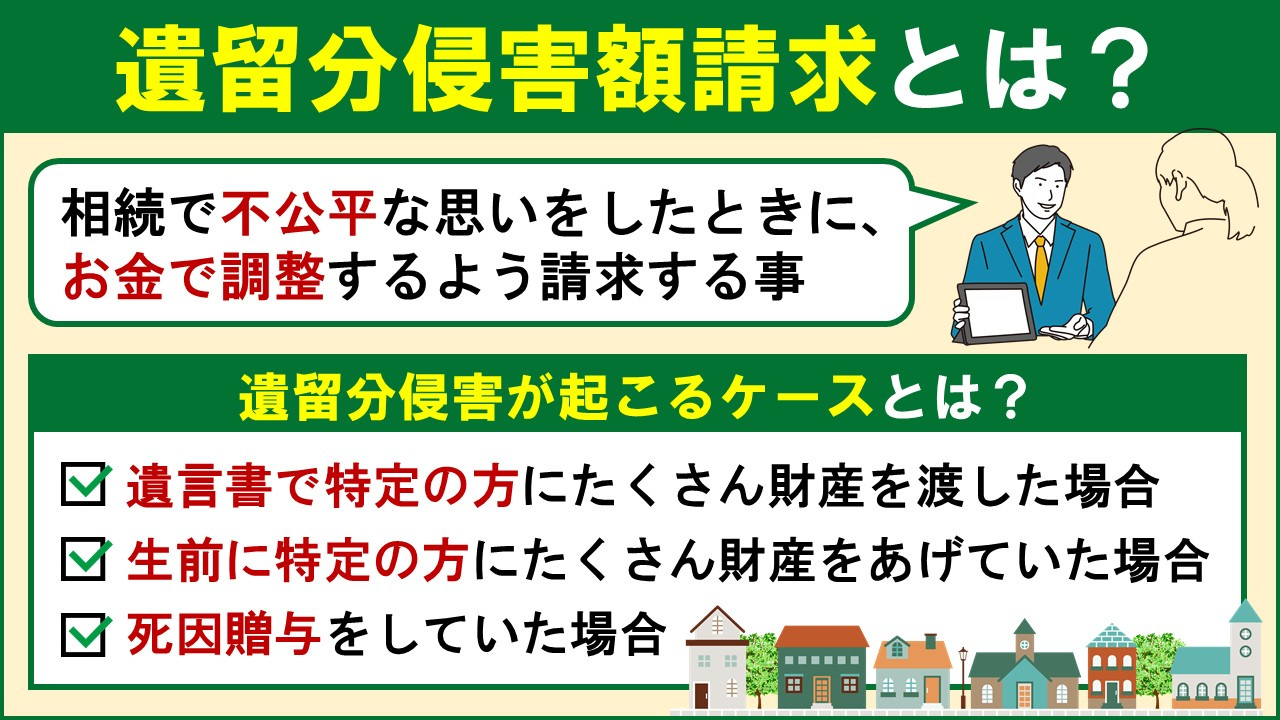 相続における遺留分侵害額請求とは?