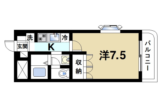 LEGACY(リガシー)学園前の間取り図1