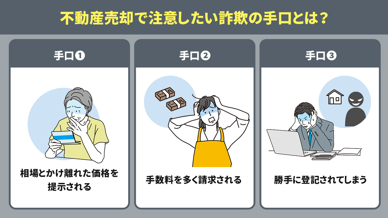 不動産売却で注意したい詐欺の手口とは?