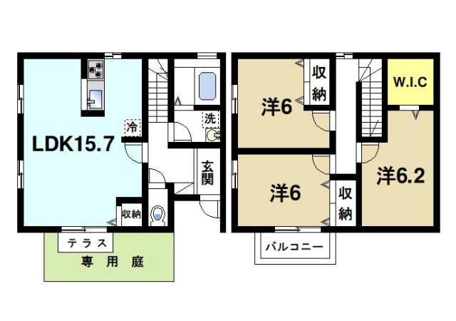 アゼリアの間取り図2