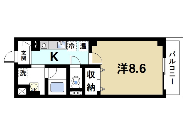 ヴァンセットモネの間取り図1