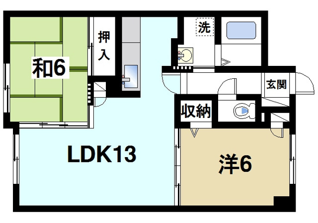 CENTURY・アスカⅨの間取り図3