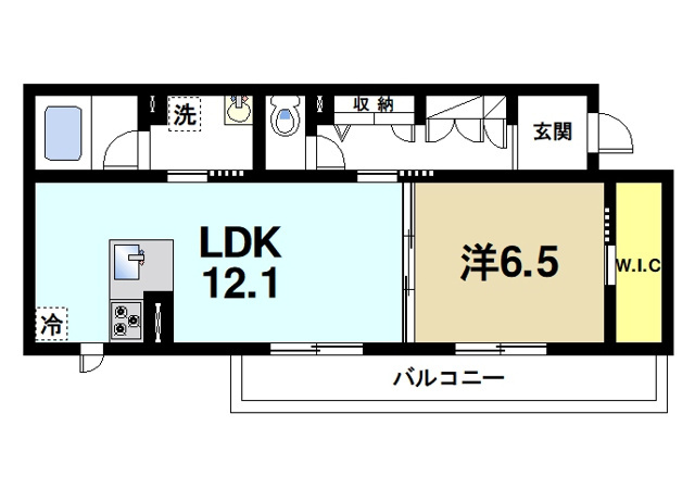 ヴィラフォーレの間取り図1