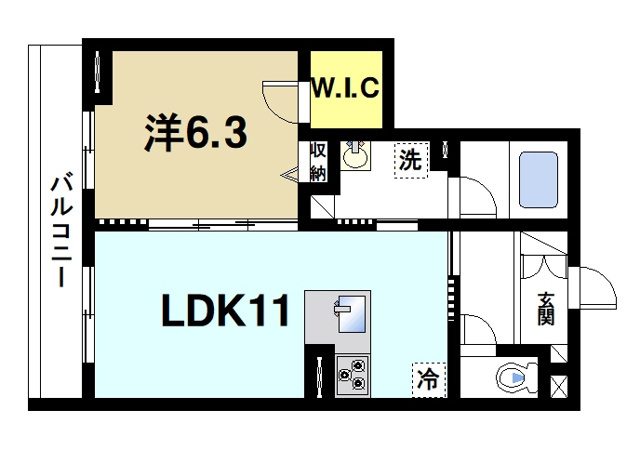 ヴィラフォーレの間取り図2