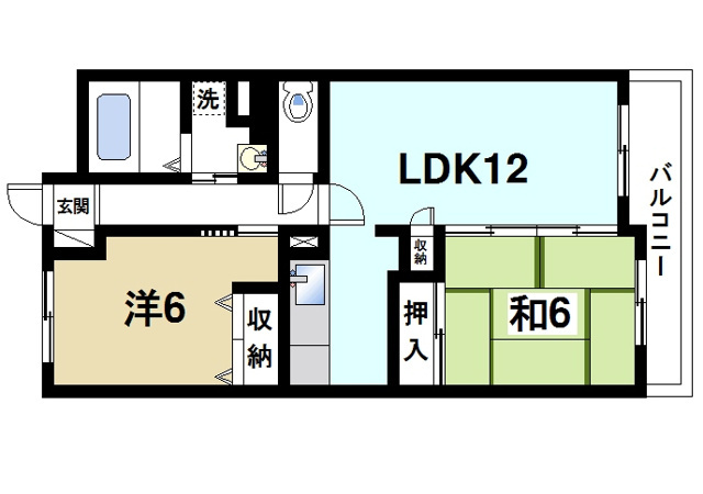 CENTURY・アスカⅨの間取り図6