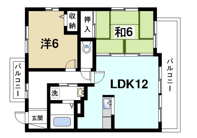 CENTURY・アスカⅨの間取り図7
