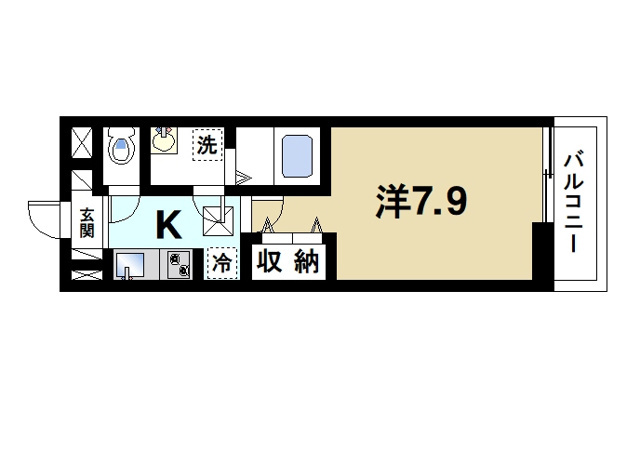 ヴィラ・プレッソの間取り図1