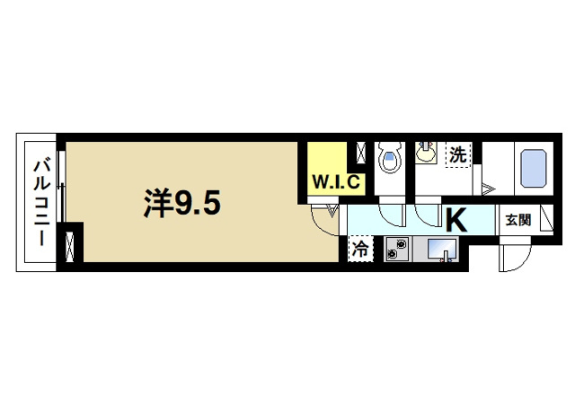 カーサララⅠの間取り図1