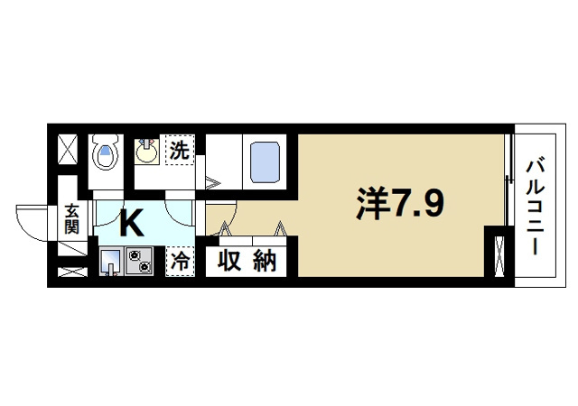 イースト・ヒルの間取り図1