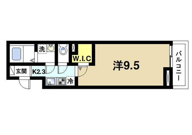 イースト・ヒルの間取り図1