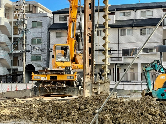 マンションの杭基礎の種類