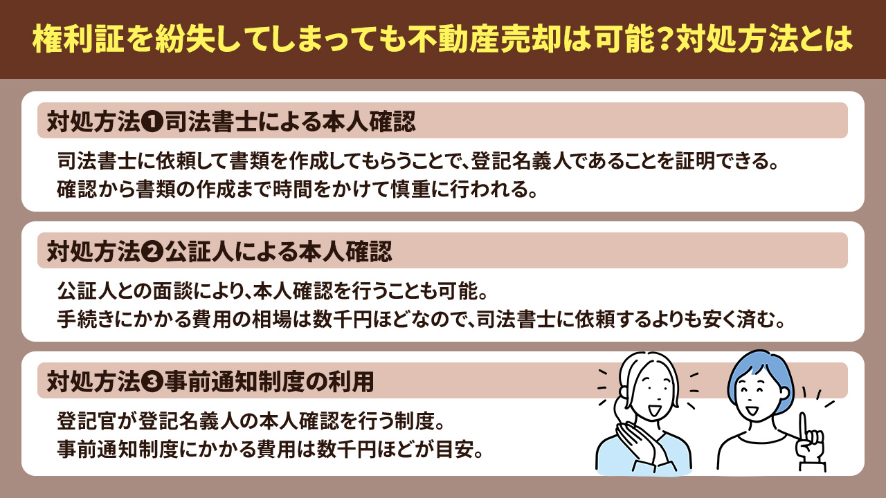 権利証を紛失してしまっても不動産売却は可能?対処方法とは