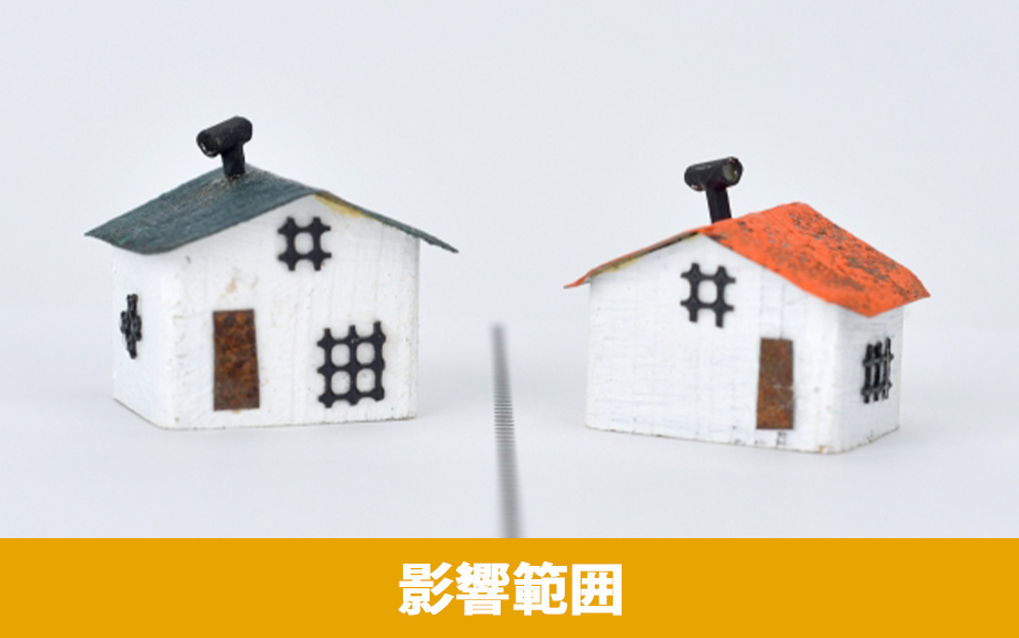 共有持分に抵当権を設定した不動産を分筆した場合の影響範囲