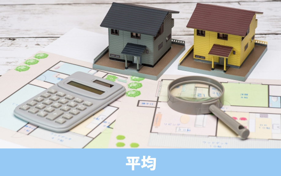 建売住宅と注文住宅の建物部分の平均面積