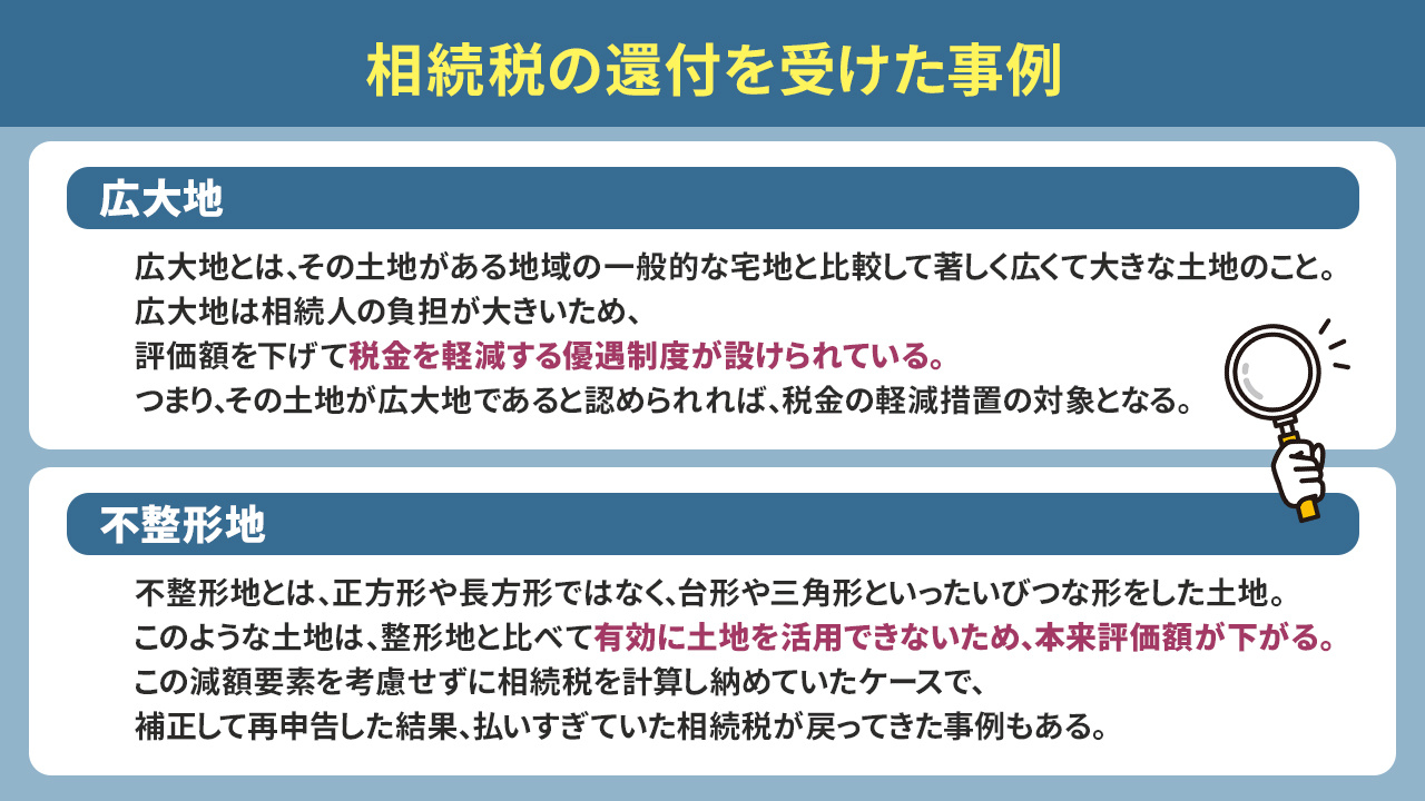 相続税の還付を受けた事例