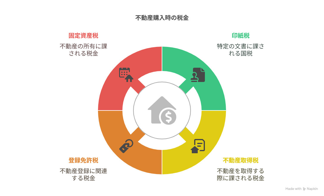 不動産購入時の税金