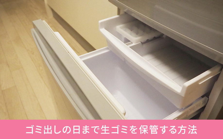 賃貸物件のゴミ出しの日まで生ゴミを保管する方法