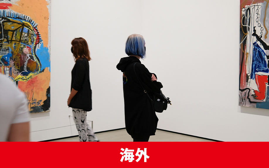海外における空き家をアートの展示会場として利用する試み