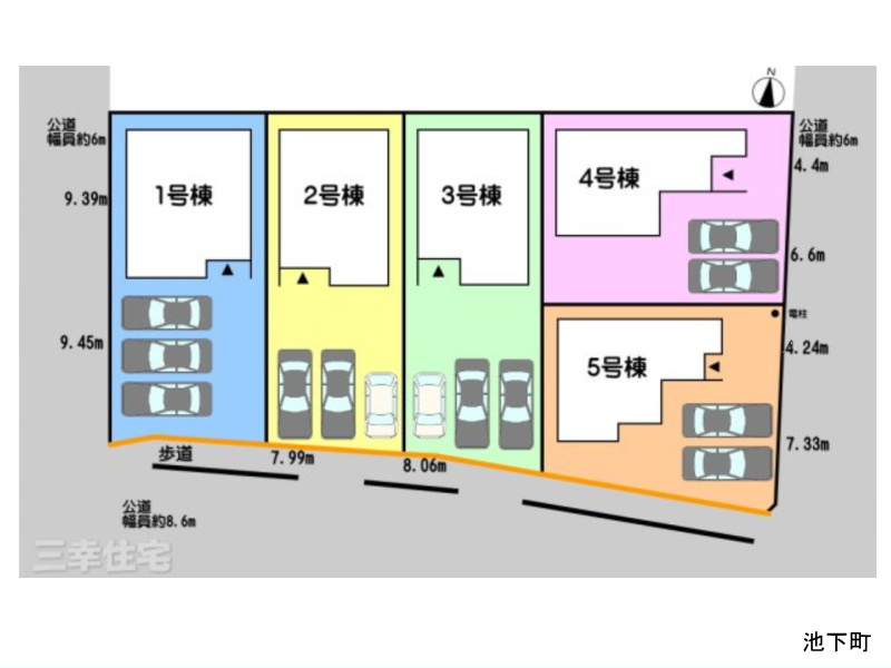 池下町 配置図