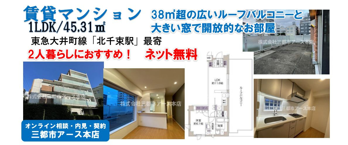 ステラコート洗足1LDK大田区北千束の賃貸マンション