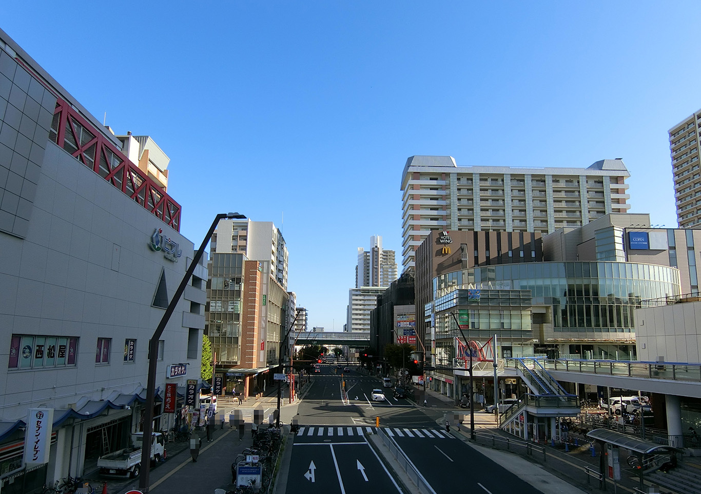 新長田の街並み