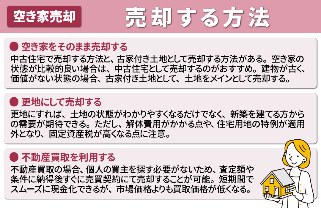 空き家売却の方法と手順とは?