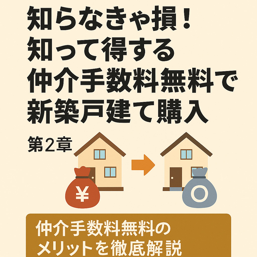 仲介手数料無料と有料の比較グラフで、オヤスク.comの節約効果を示すイメージ。