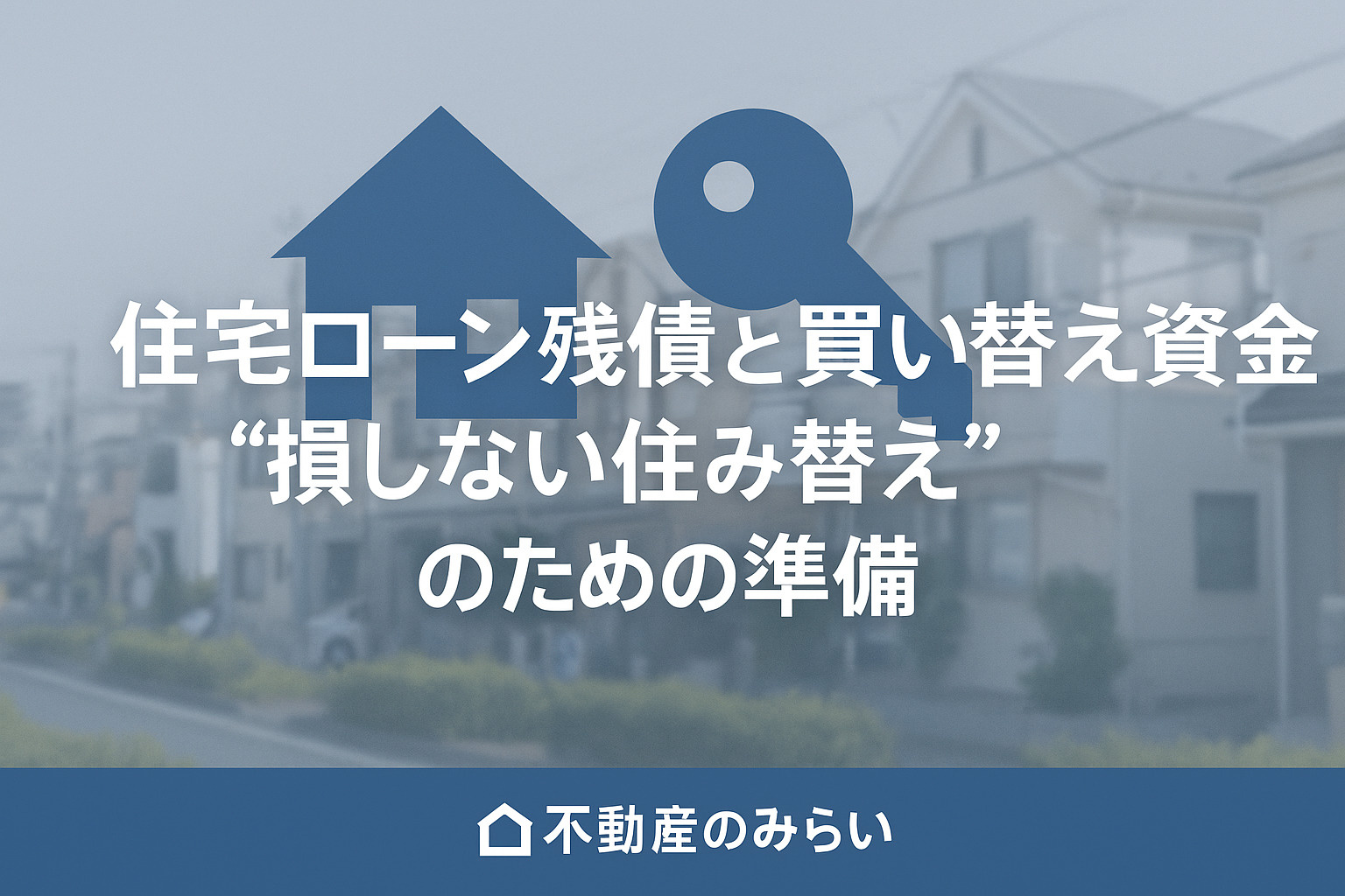 住宅ローン残債と資金計画を整理する家計簿と電卓のイメージ。足立区のマンション売却を想起させる構図。