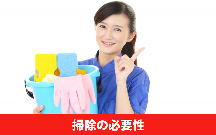 所有物件の共用部の掃除の必要性は?