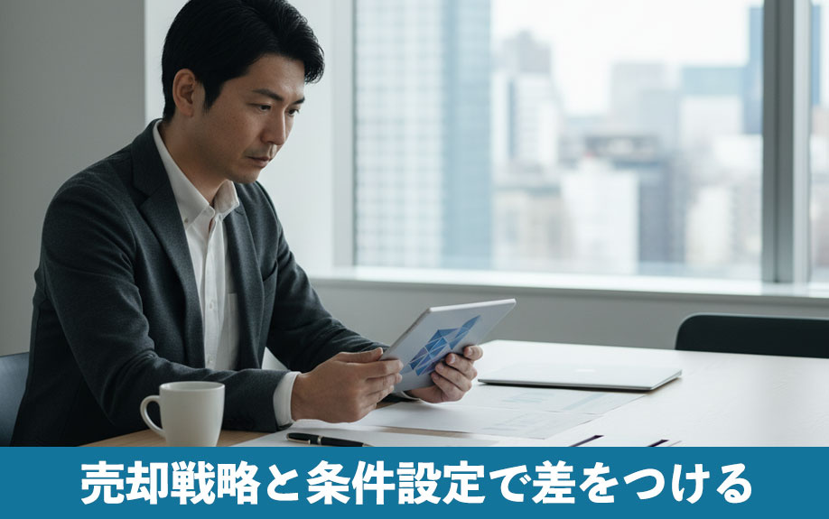 売却戦略と条件設定で差をつける