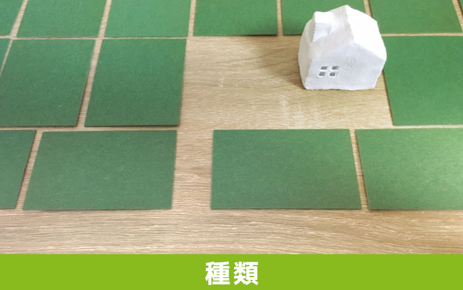 道路に面していない土地の種類