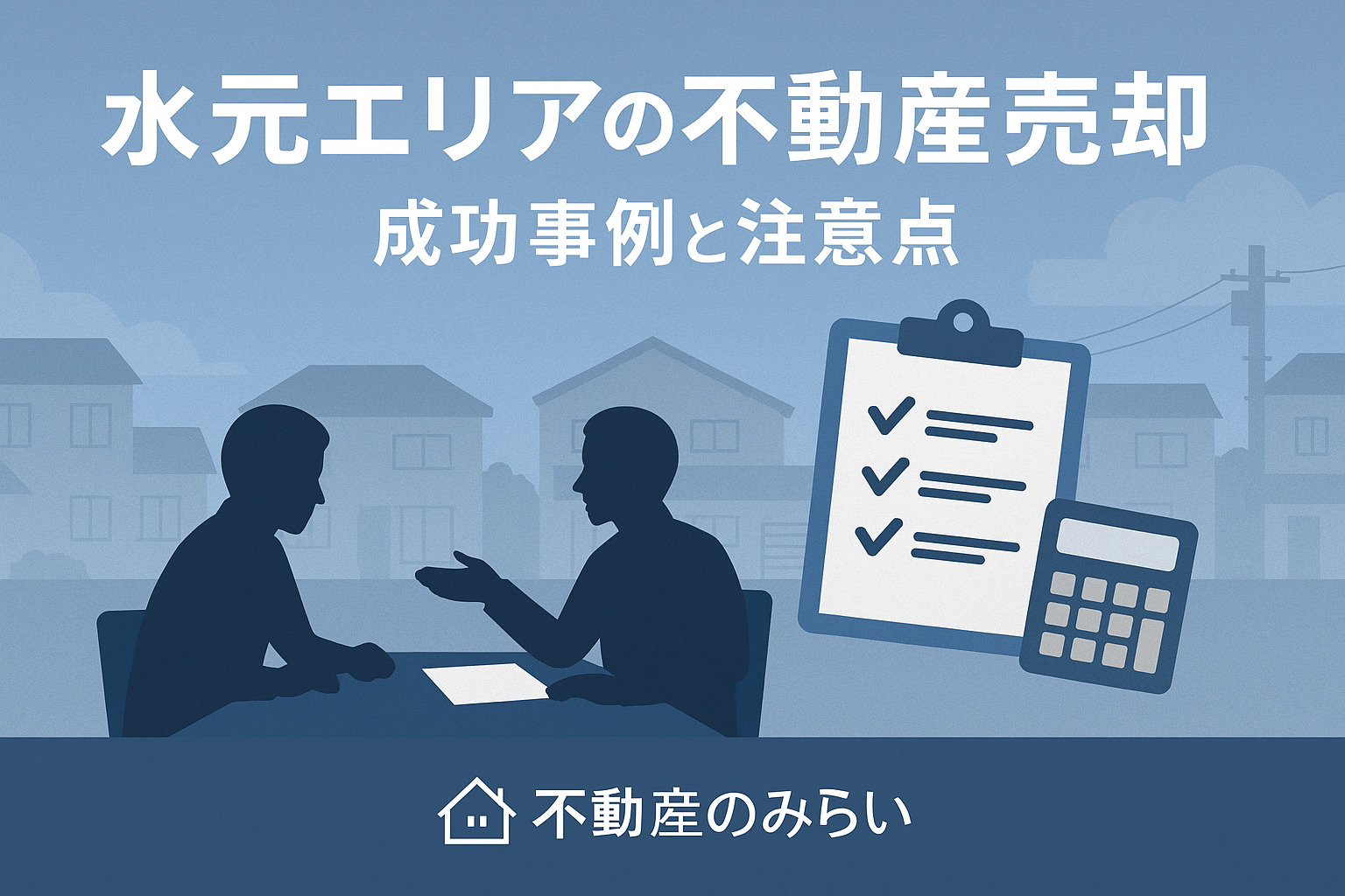水元エリアの境界・設備・私道トラブルの防止策を示したガイド画像