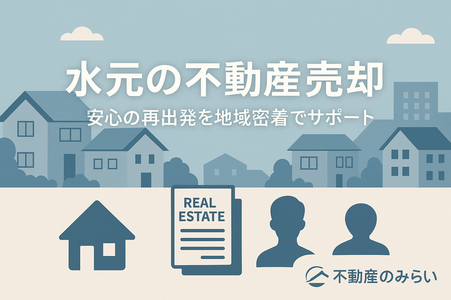 葛飾区水元エリアの不動産売却まとめを示す総括イメージ画像