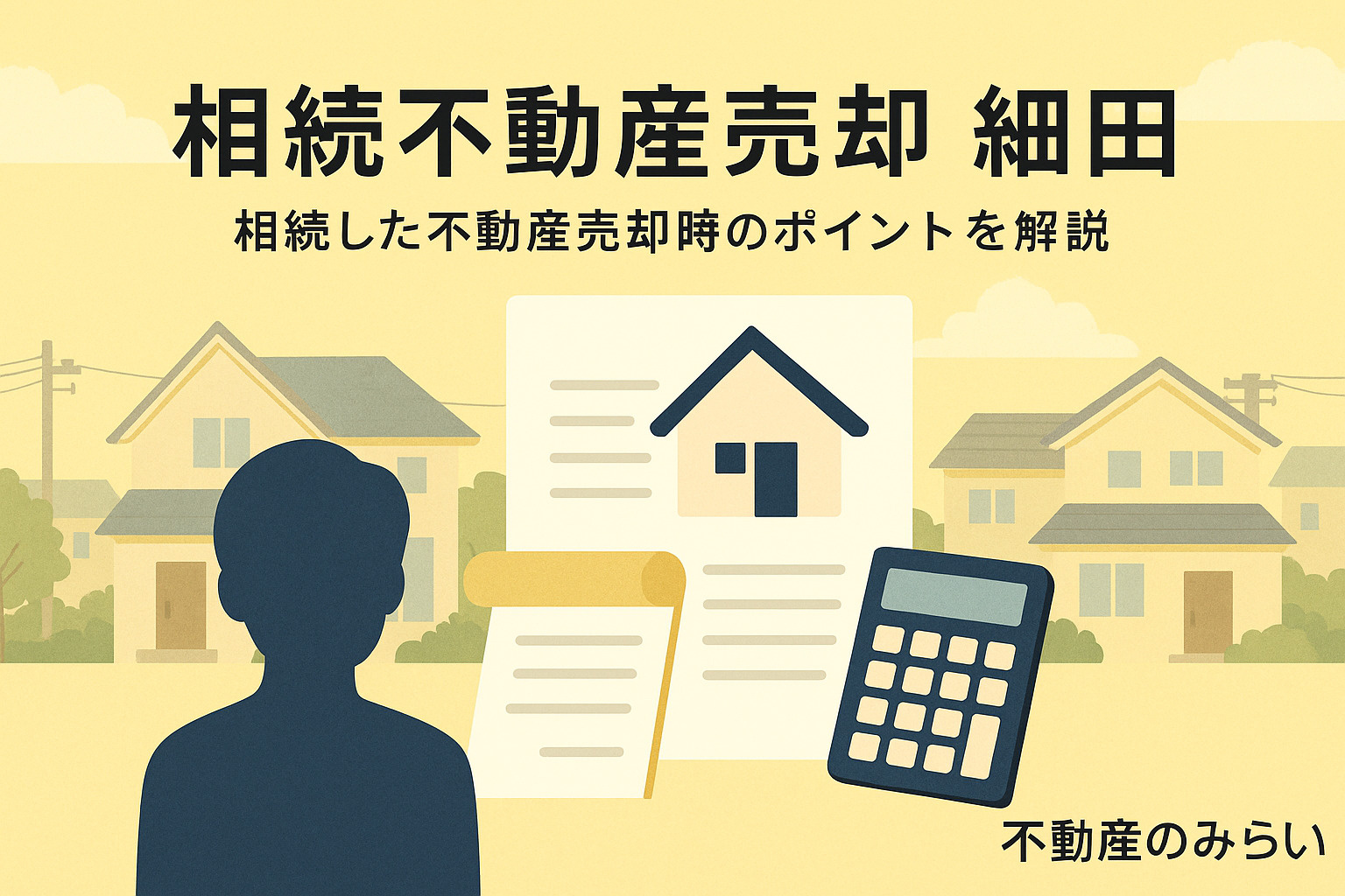 細田エリアで相続不動産が増えている背景を解説する画像