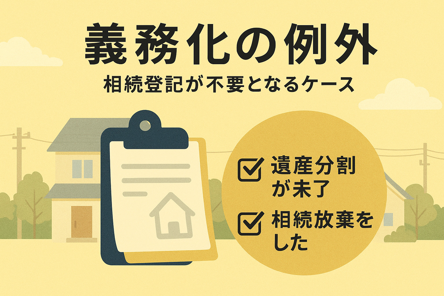 相続理由別の最適な売却戦略をまとめた説明画像