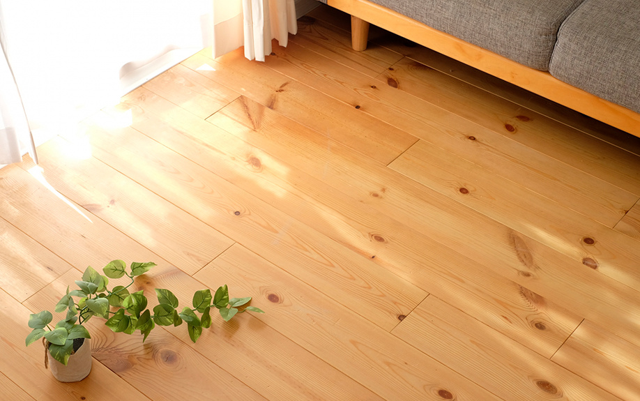 フローリングにカビが発生した場合の掃除方法