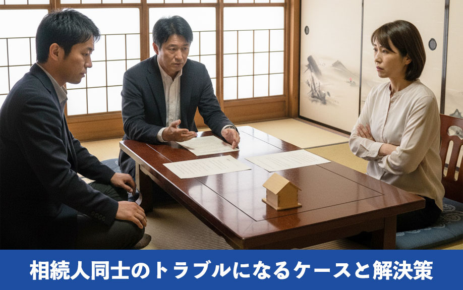 不動産相続で相続人同士のトラブルになるケースと解決策