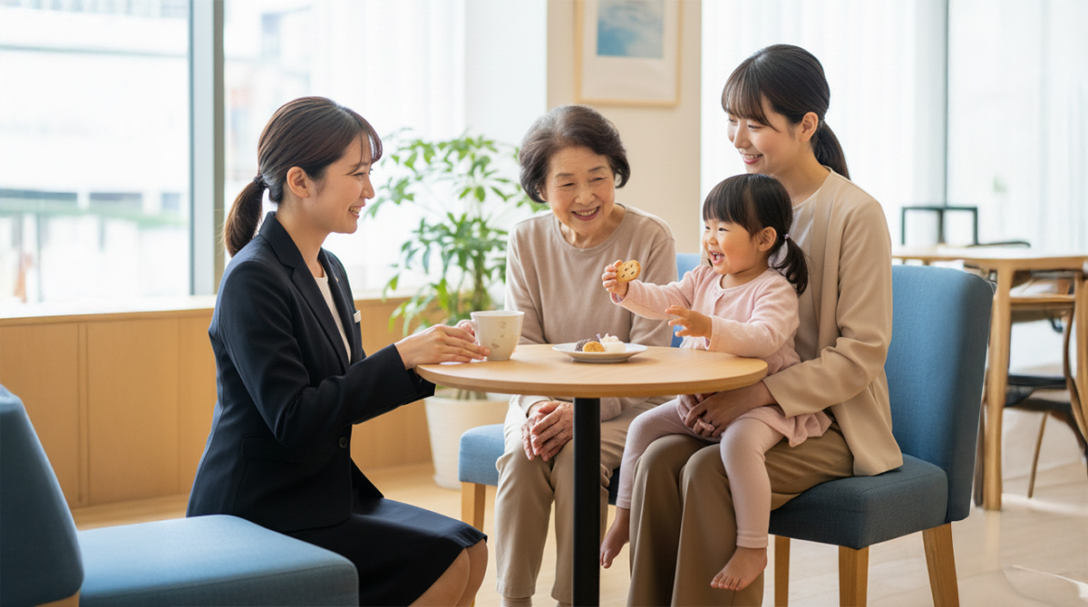 お客様に寄り添う、高翔バイセルスタッフの温かい対応