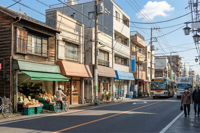 近隣商業地域における建築可能な建物