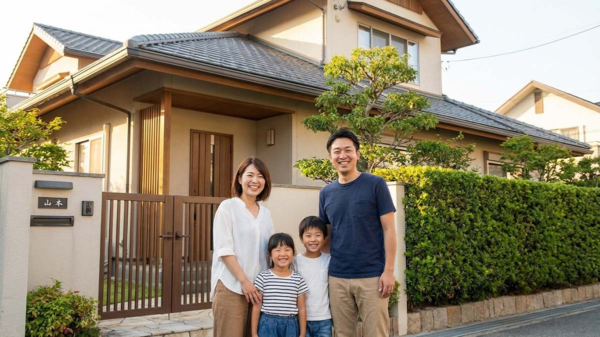 10年後も価値が続く物件を手に入れ、笑顔で暮らす家族の未来予想図