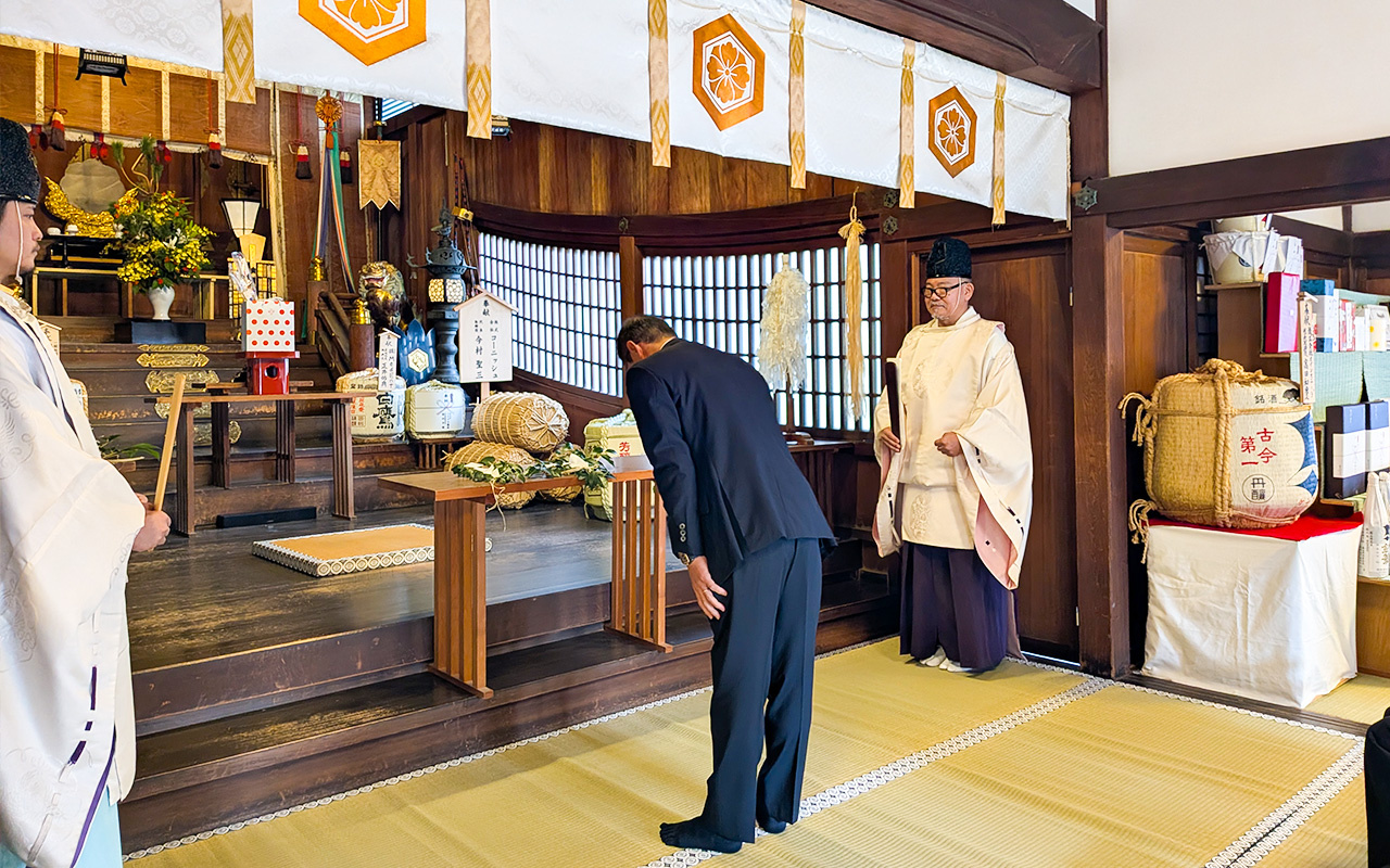 2026年の芦屋神社での初詣